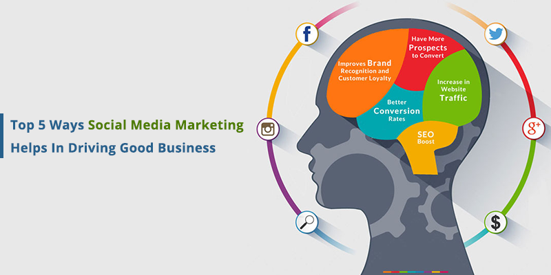 Top 5 Ways Social Media Marketing Helps in Driving Good Business